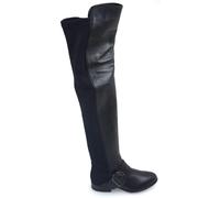 Pinko - Botte Élégante en Nappa et Néoprène - Femme - Chaussures - Noir - Taille: 40 EU