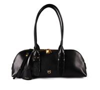 Pinko Sac bandoulière Bowling Bag Cuir de veau 36 cm Noir Femme