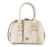 PINKO Bowling Bag Sac à main Cuir 21 cm beige
