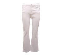 Pinko - Brenda Bootcut Denim Pantalons - Femme - Jeans - Blanc - Taille: W25