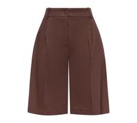 Pinko - Bryana Bermuda Lino Stretch - Femme - Shorts - Brun - Taille: 40 FR