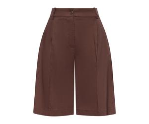 Pinko - Bryana Bermuda Lino Stretch - Femme - Shorts - Brun - Taille: 42 FR