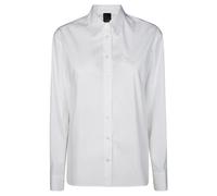 Pinko - Camicia in popeline - Femme - Blouses et Chemises - Blanc - Taille: 40 FR