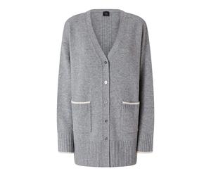 Pinko - Cardigan Tasmanie - Femme - Pulls - Gris - Taille: 38 FR
