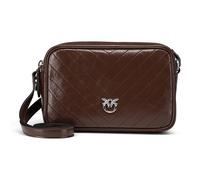 PINKO Carrie Sac à bandoulière Cuir véritable 21.5 cm brun