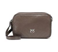 PINKO Carrie Sac à bandoulière Cuir véritable 21.5 cm gris