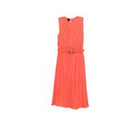 Pinko - Caserta Belted Midi Dress - Femme - Robes - Orange - Taille: 40 FR