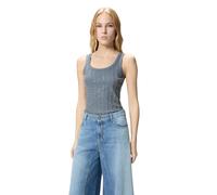 Pinko - Cecily Tank Top - Femme - Tops - Gris - Taille: 38 FR