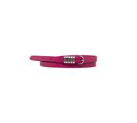 Pinko - Ceinture 1-2 cm avec logo inscription - Femme - Accessoires - Rose - Taille: S