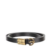 Pinko - Ceinture de 1-2 cm avec logo - Femme - Accessoires - Noir - Taille: S