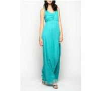 PINKO Charlotte 1 Abito Creponne Di Light Blue Taille: 38 | Robes longues Outlet | Femme | Bleu