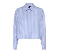 Pinko - Chemise Rayée - Femme - Blouses et Chemises - Bleu - Taille: 40 FR