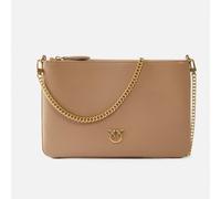 Pinko Classic Flat Love Bag Simply Couleur Marron