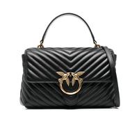 PINKO Sac à main Love Lady black Cuir Fermeture aimantée Femme