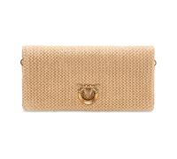 Pinko - Click Soft Horizontal - Femme - Sacs - Beige - Taille: ONE Size