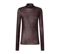 Pinko - Col roulés - Femme - Pulls - Rouge - Taille: 40 FR