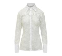 Pinko - Coline Shirt - Femme - Blouses et Chemises - Blanc - Taille: 38 FR