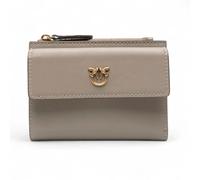 Pinko - Compact Wallet - Femme - Accessoires - Gris - Taille: ONE Size