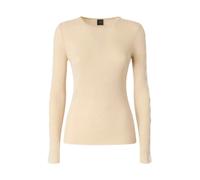 Pinko - Copenaghen Maglia Seta Cashmer - Femme - Pulls - Beige - Taille: 40 FR