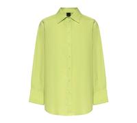 Pinko - Cotton Poplin Shirt - Femme - Blouses et Chemises - Vert - Taille: 38 FR