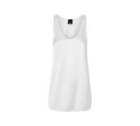 Pinko - Crazy Tank Top - Femme - Tops - Blanc - Taille: 38 FR