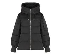 Pinko - Crusca Hooded Short Down Jacket - Femme - Vestes - Noir - Taille: 40 FR
