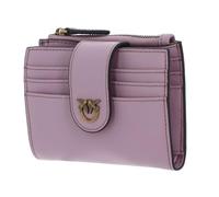 Pinko Cuir Porte-Monnaie Multi Purpose Wallet Light Pink + Antique Gold Rose