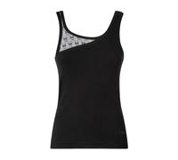 Pinko – Débardeur Cupboard côtelé – Femme Noir Taille 36 (FR) / XS