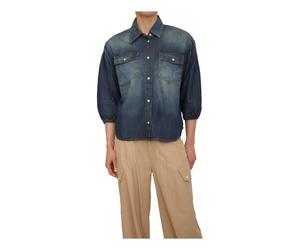 Pinko - Danae Shirt - Femme - Blouses et Chemises - Bleu - Taille: 38 FR
