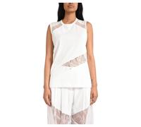 Pinko Débardeur Molly Tank Femme Blanc Taille 36 FR