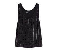 Pinko - Débardeur à Rayures Bijoux - Femme - Tops - Noir - Taille: 40 FR