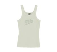 Pinko - Débardeur Brodée du Logo - Femme - Tops - Vert - Taille: 42 FR