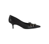 Pinko - Decollettè in pelle borchie - Femme - Chaussures - Noir - Taille: 36 EU