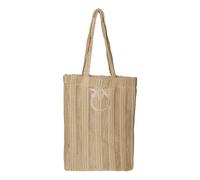 Pinko - Easy Tote Bag - Femme - Sacs - Beige - Taille: ONE Size