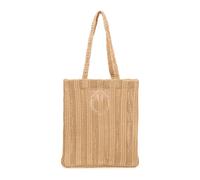 Pinko - Easy Tote Bag Rafia - Femme - Sacs - Jaune - Taille: ONE Size