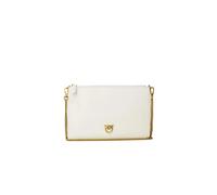 Pinko, Femme, Accessoires, Beige, Taille: ONE Size Love Birds Chain Wallet