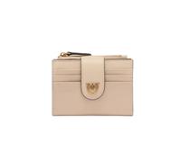 Pinko, Femme, Accessoires, Beige, Taille: ONE Size Love Birds Small Square Wallet