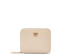 PINKO Taylor Porte-monnaie Cuir 12 cm beige