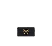 Pinko, Femme, Accessoires, Noir, Taille: ONE Size Love One Wallet