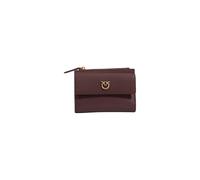 Pinko, Femme, Accessoires, Rouge, Taille: ONE Size Love Birds Trifold Wallet