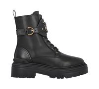 Pinko, Femme, Chaussures, Noir, Taille: 38 EU MIA 07 Bottes de combat en cuir
