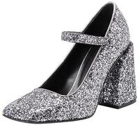 Pinko Femme Claudie Mary Jane Glitter Chaussure Baby, Zzi Canne Fusil Free, 38 EU