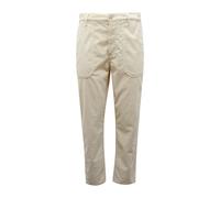 Pinko, Femme, Pantalons, Blanc, Taille: W26 Pantalon Chino en Velours Blanc
