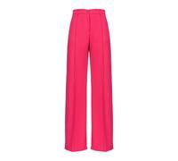 Pinko, Femme, Pantalons, Rose, Taille: 38 FR Pantalon Fluide Large en Crêpe