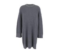 Pinko, Femme, Robes, Gris, Taille: 38 FR Robe Grise avec Détails Strass