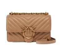 Pinko, Femme, Sacs, Beige, Taille: ONE Size Mini Sac Love Beige Chevron Cuir