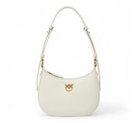 Pinko, Femme, Sacs, Blanc, Taille: ONE Size Half Moon Mini