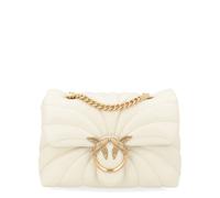 Pinko, Femme, Sacs, Blanc, Taille: ONE Size Mini Love Puff Pochette Blanc