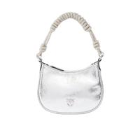 Pinko, Femme, Sacs, Gris, Taille: ONE Size Mini Half Moon