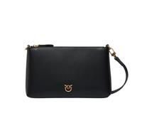 Pinko, Femme, Sacs, Noir, Taille: ONE Size Flat Horizontal Mini